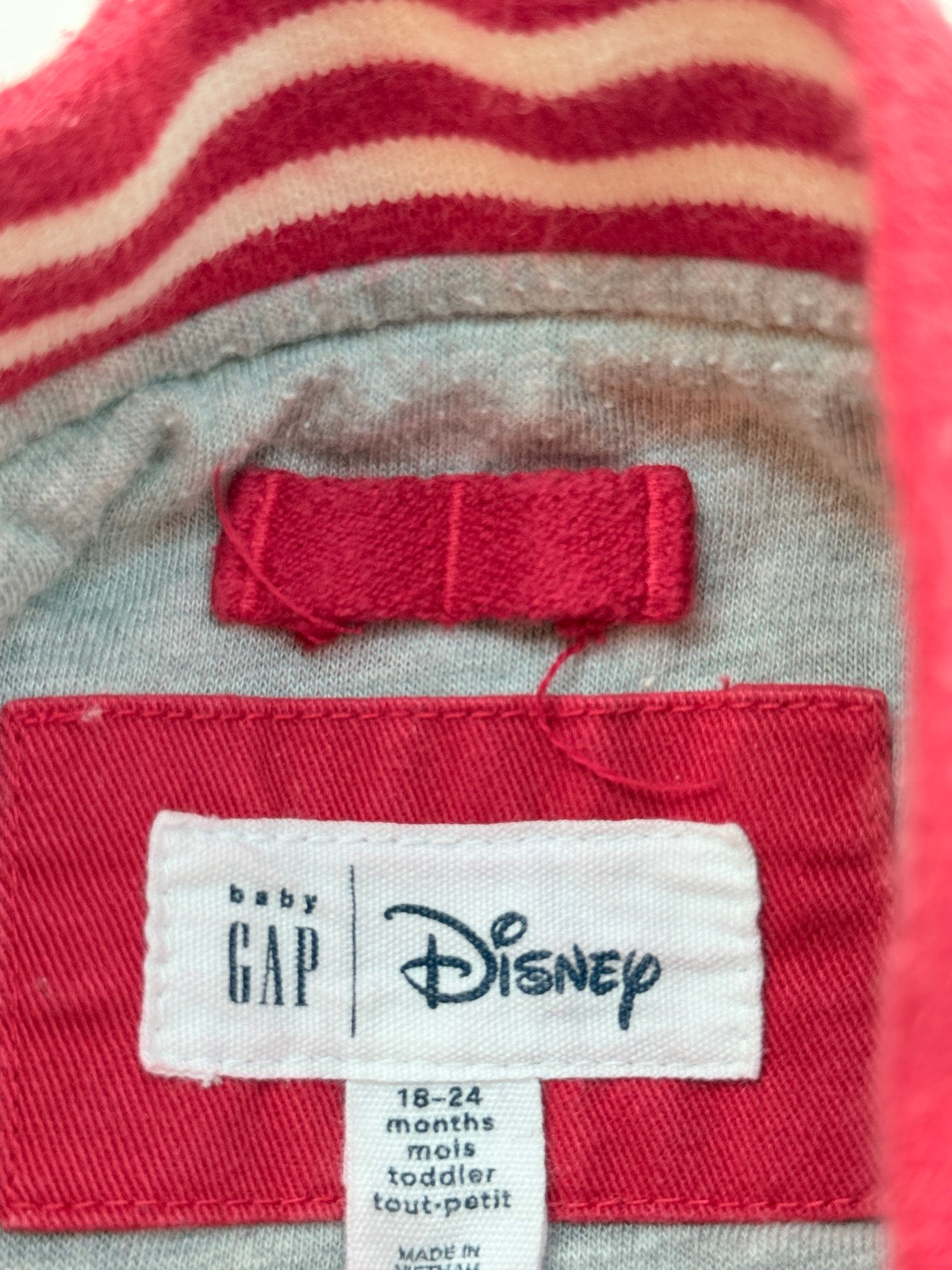 Baby Gap Disney Mickey Mouse Varsity Jacket 18-24m