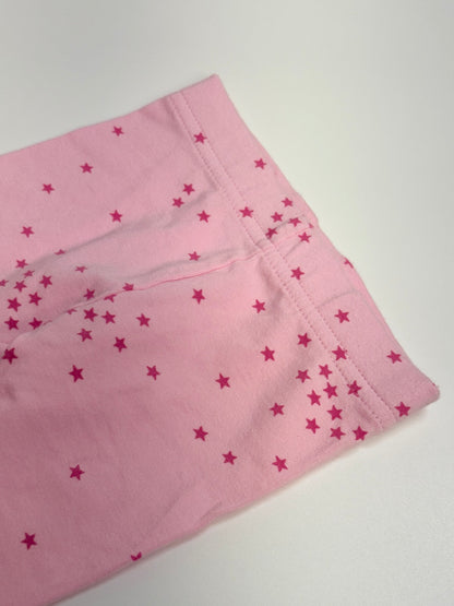 George Pink Star Print Leggings 3-6M