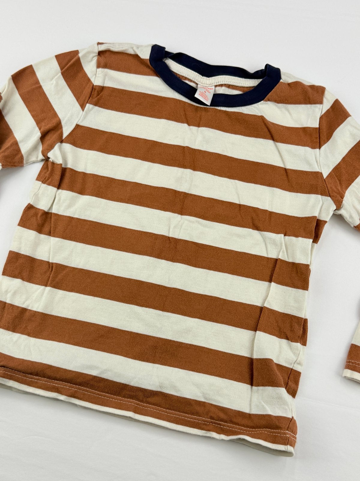 Joe Fresh Striped Long Sleeve T-Shirt Size 5