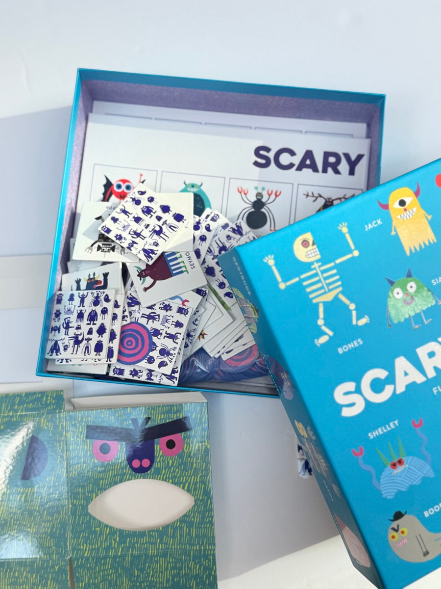Scary Bingo Monsters Kids Game