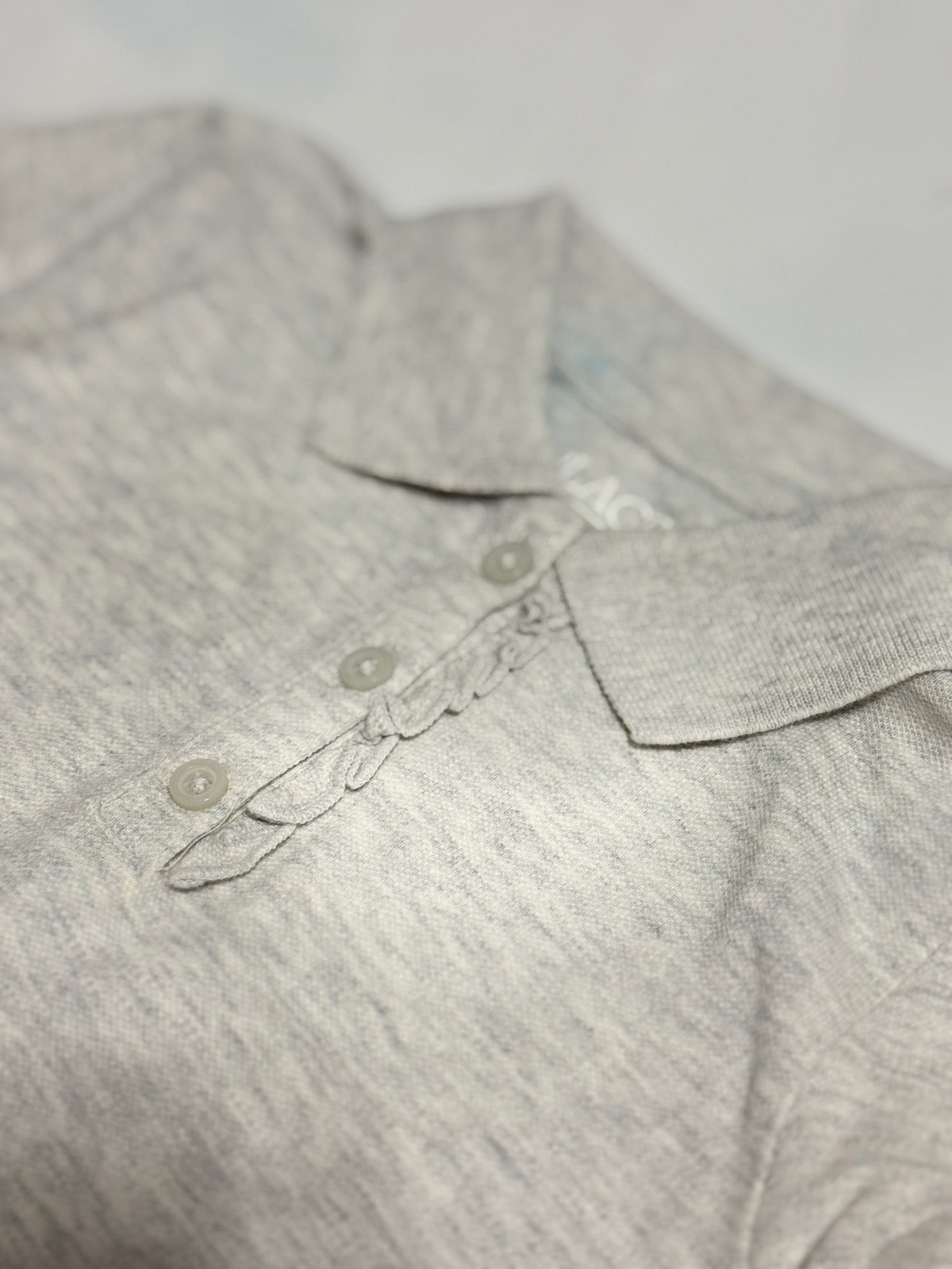 Children's Place Gray Polo Shirt XS 4