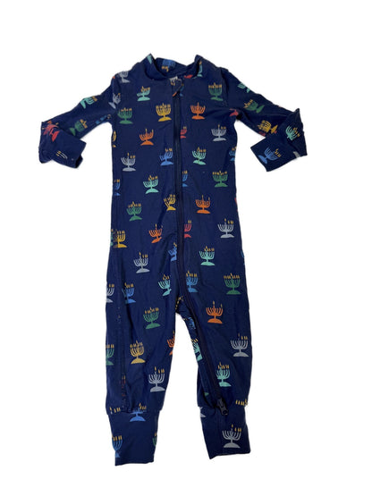 Hanna Andersson Menorah Footless Sleeper 6-12m