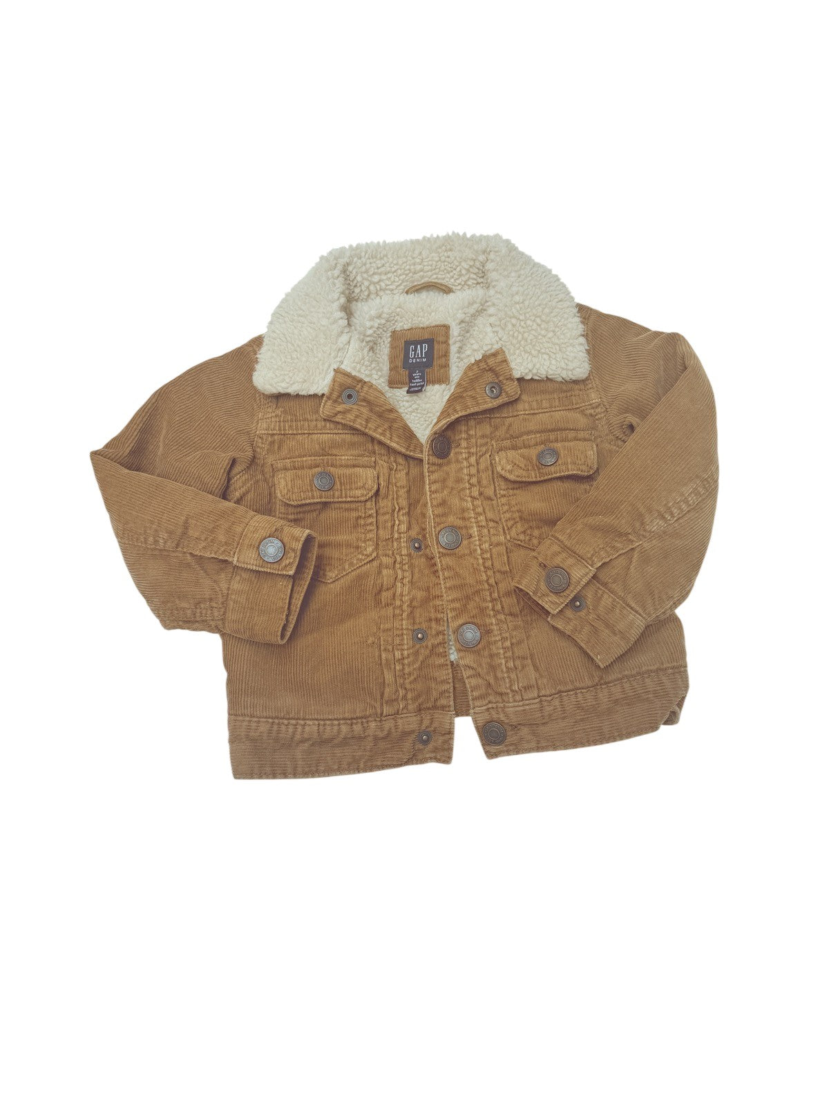 Gap Denim Corduroy Sherpa Jacket 2T