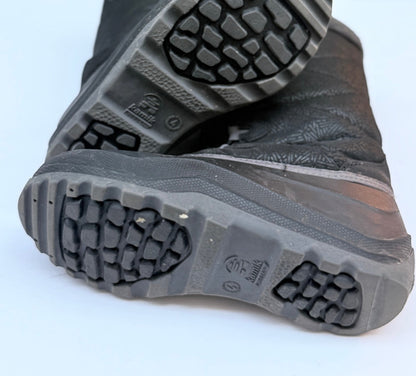 Kamik Black Insulated Snow Boots Size 4