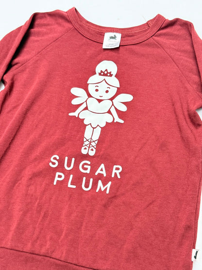 Little & Lively Sugar Plum Sweatshirt 3T/4T
