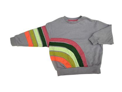 Boden Rainbow Sweatshirt 5-6Y