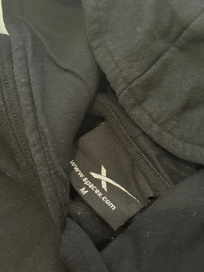 SpaceX Kids Pullover Hoodie Black Size M