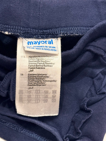 Shorts Ruffle Mayoral Navy Blue 9M