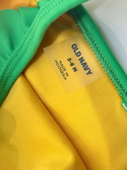 Old Navy Pineapple One-Piece Swimsuit 3-6M