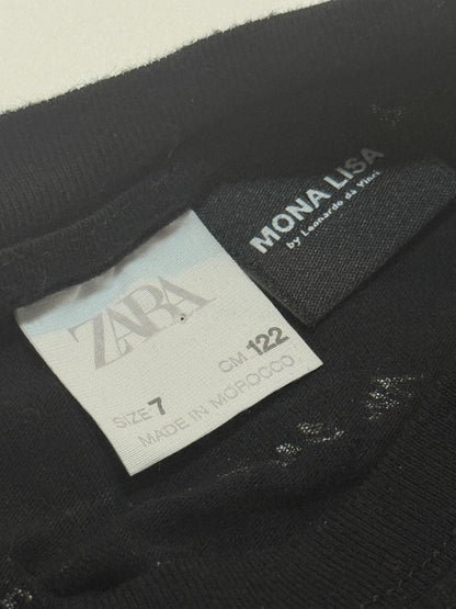 Zara Mona Lisa Manches Longues Noires Taille 7