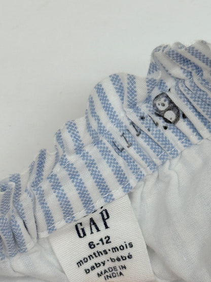 Gap Blue Stripe Bloomer Shorts 6-12m