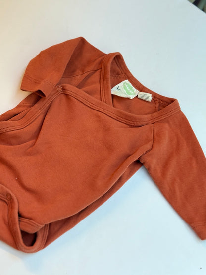 Parade Organic Wrap Bodysuit Size L