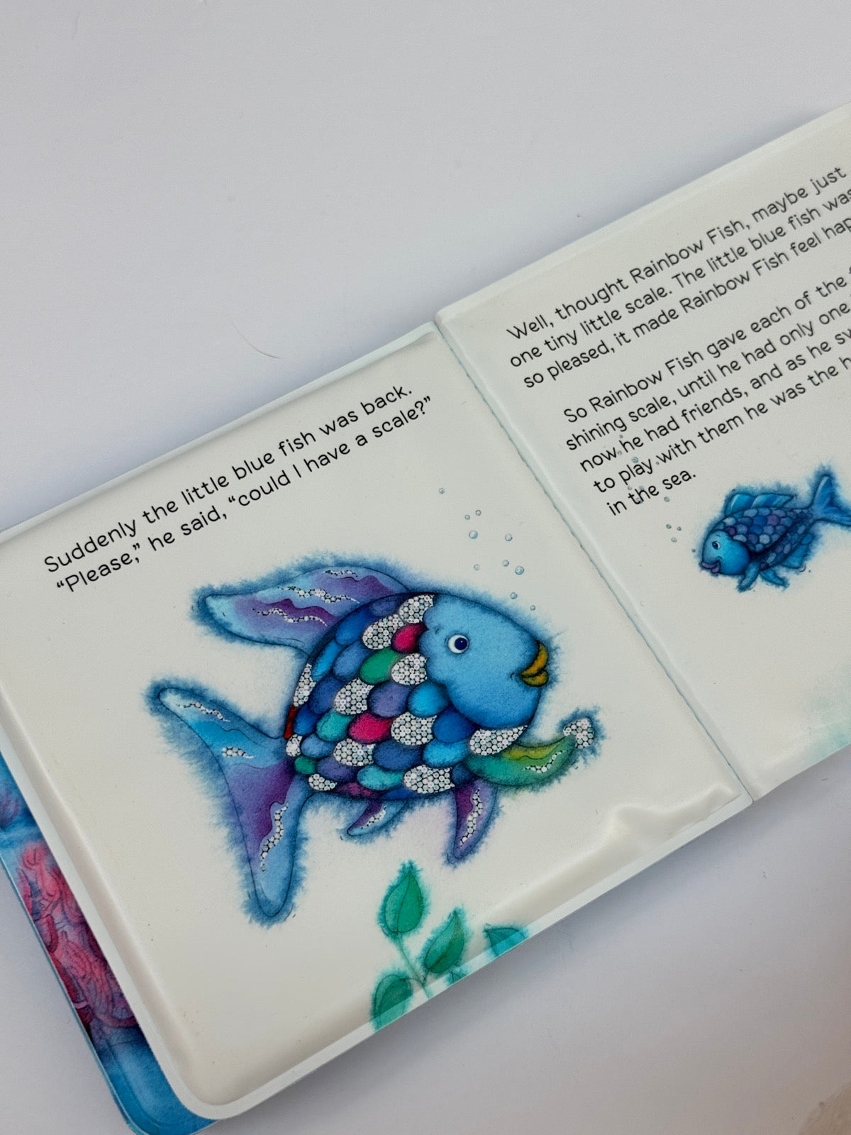 Marcus Pfister Rainbow Fish Soft Bath Book