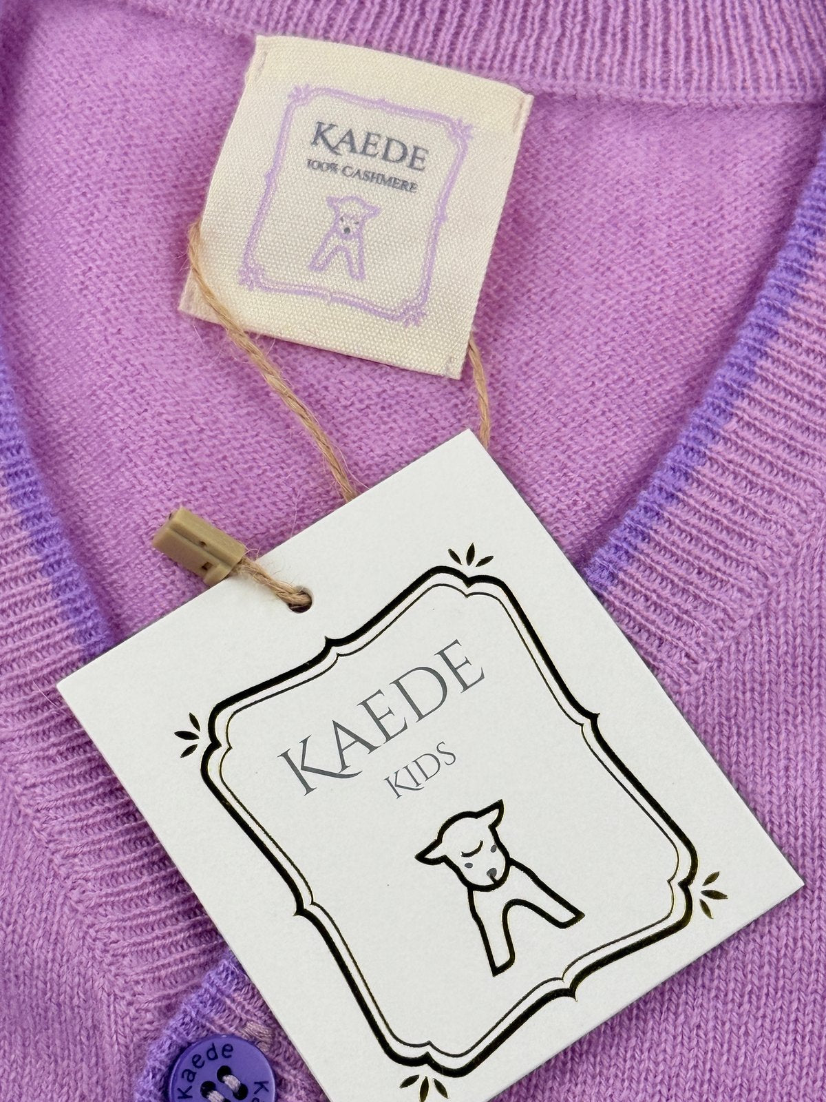 NWT - Kaede Striped Cashmere Cardigan Size 2-3Y / 3-4Y /5-6Y