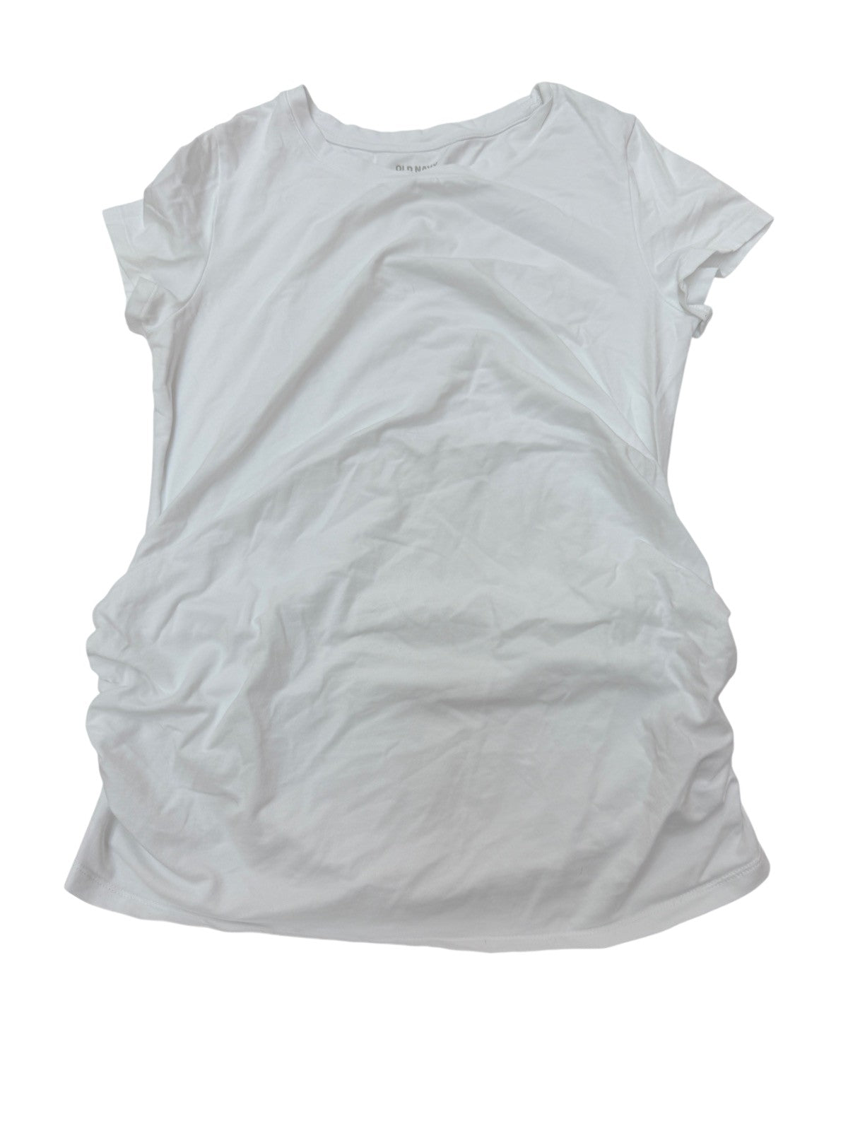 Old Navy Maternity Fitted White T-Shirt M