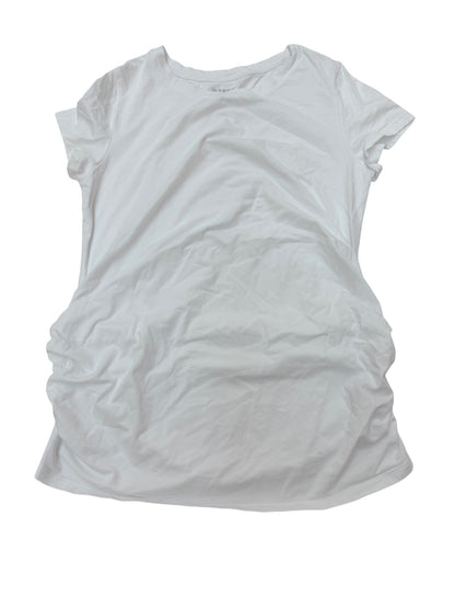 Old Navy Maternity Fitted White T-Shirt M
