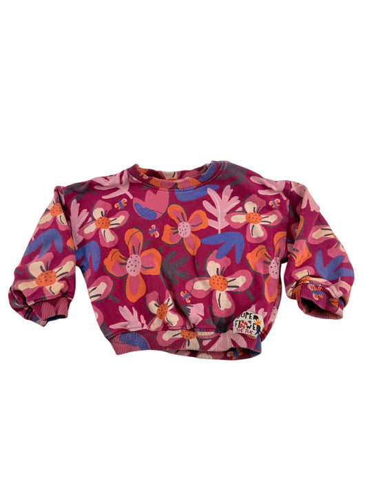 Tuc Tuc Super Flower Floral Sweatshirt 18M