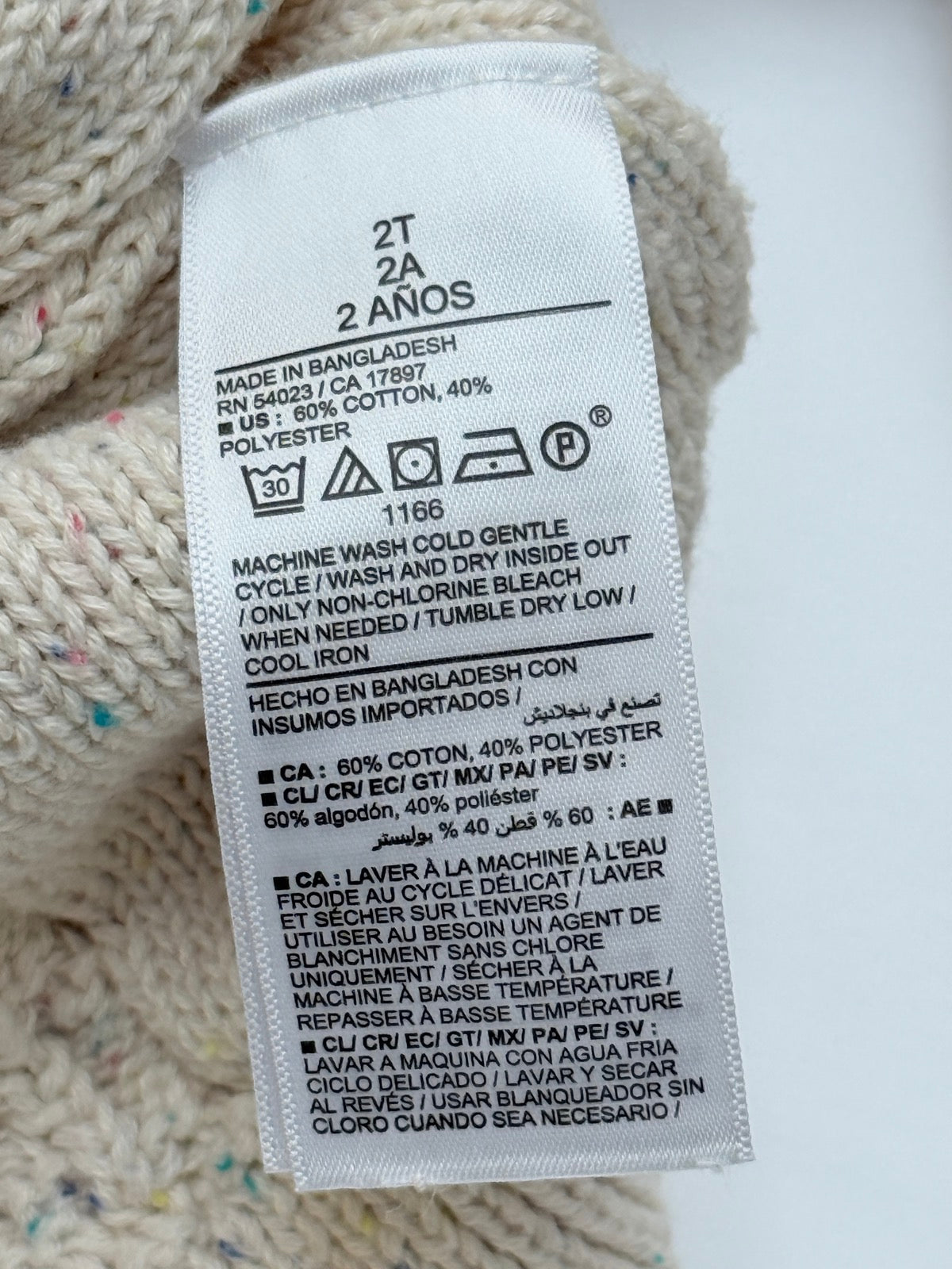 Old Navy Cable Knit Sweater 2T