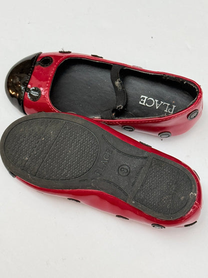 Place Ladybug Ballet Flats Red Size 8