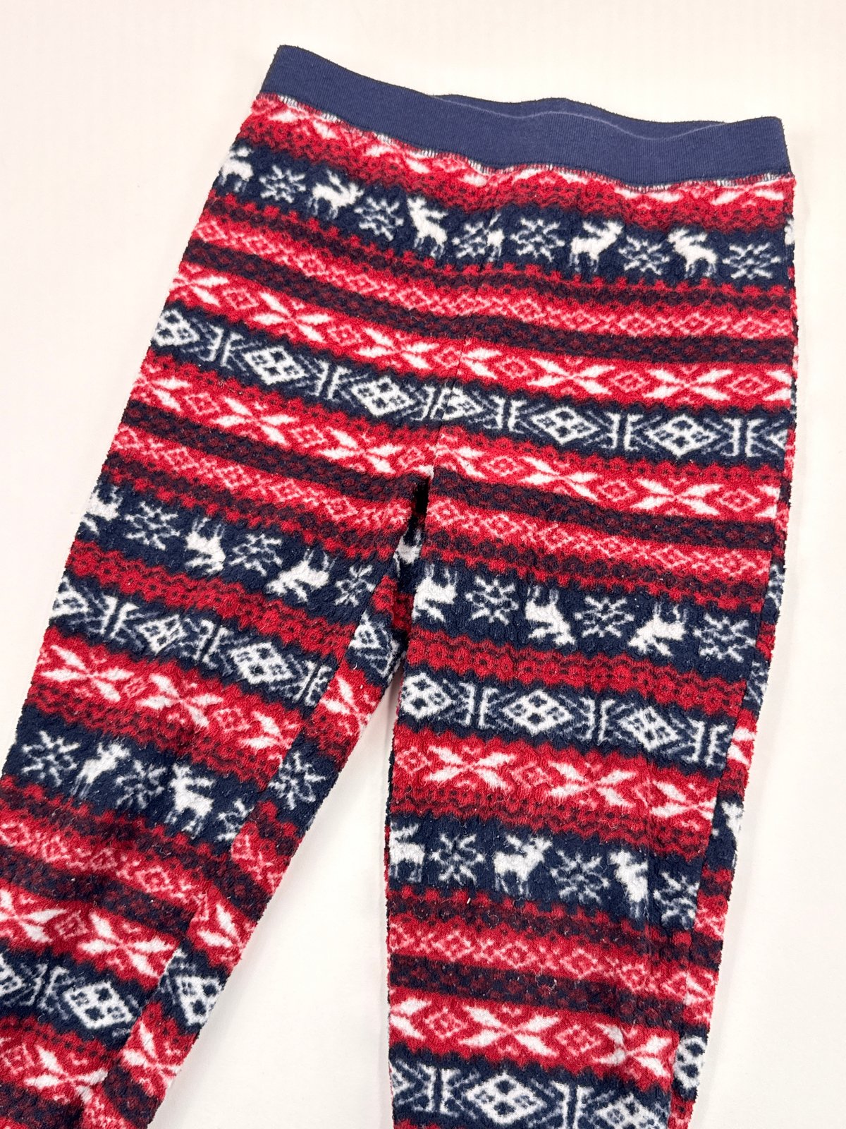 Weatherproof Vintage Fair Isle Fleece Joggers Size 3/4