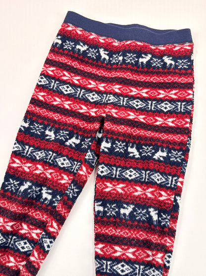Weatherproof Vintage Fair Isle Fleece Joggers Size 3/4
