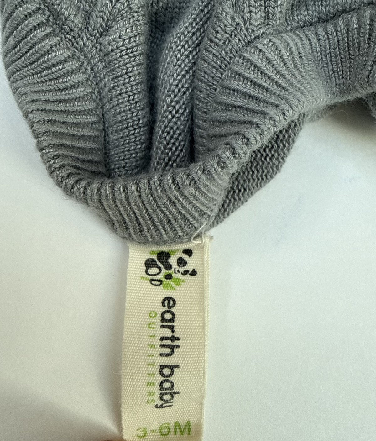 Earth Baby Outfitters Gray Star Romper 3-6M
