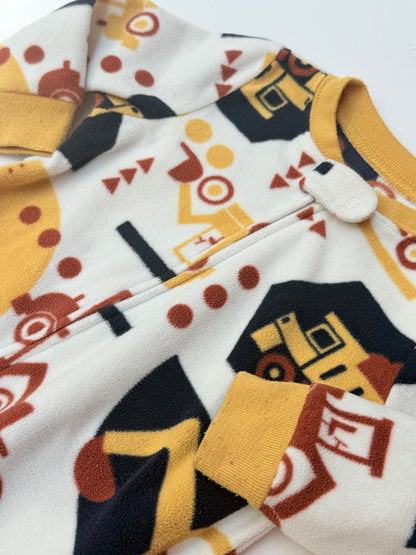 Carter's Construction Trucks Fleece Sleeper 9m