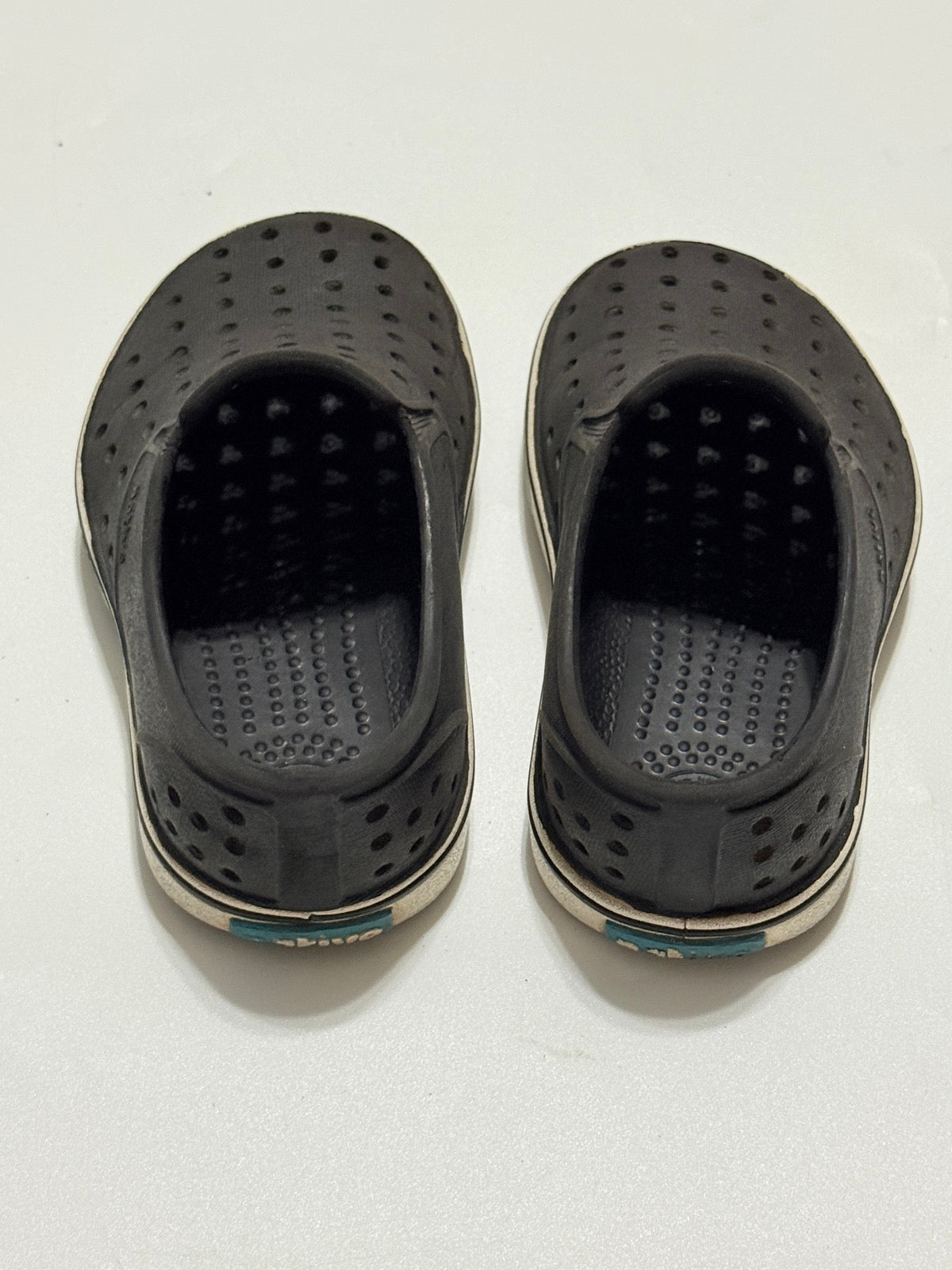 Native Miles Black Slip-On Shoes C8