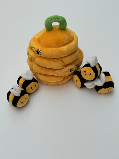 Joycat Beehive Peekaboo Plush Bee Toy Set
