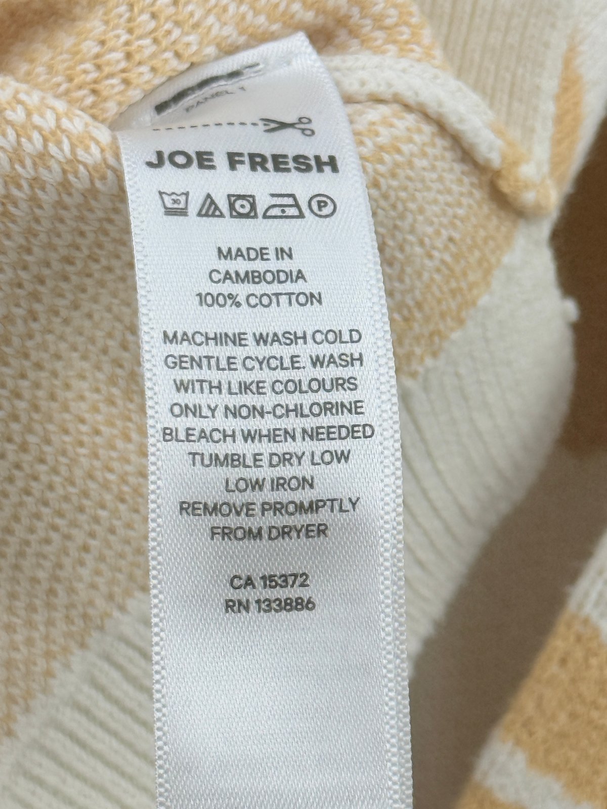 Joe Fresh Leopard Print Cropped Sweater