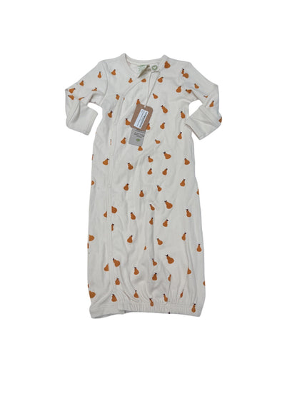 Parade Organic Pear Print Sleeper Gown 3-6M