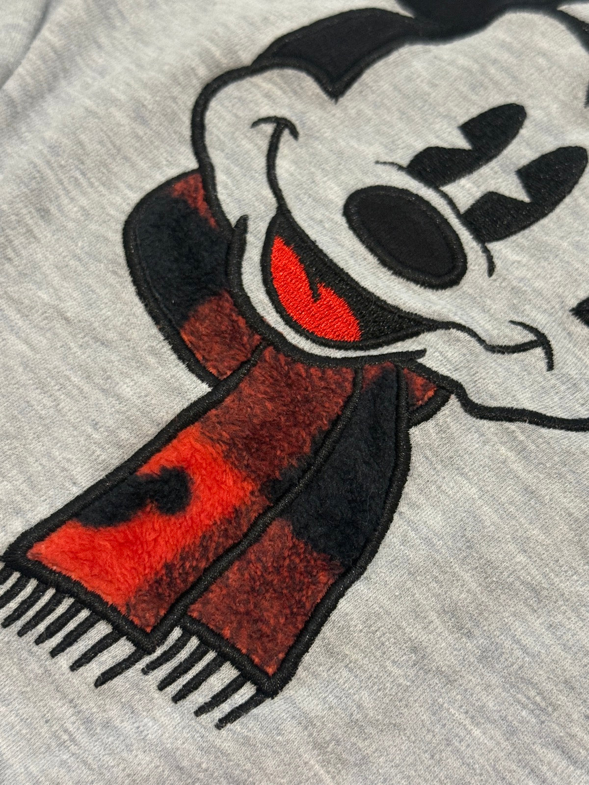 Disney Mickey Mouse Gray Long Sleeve Tee Size 6