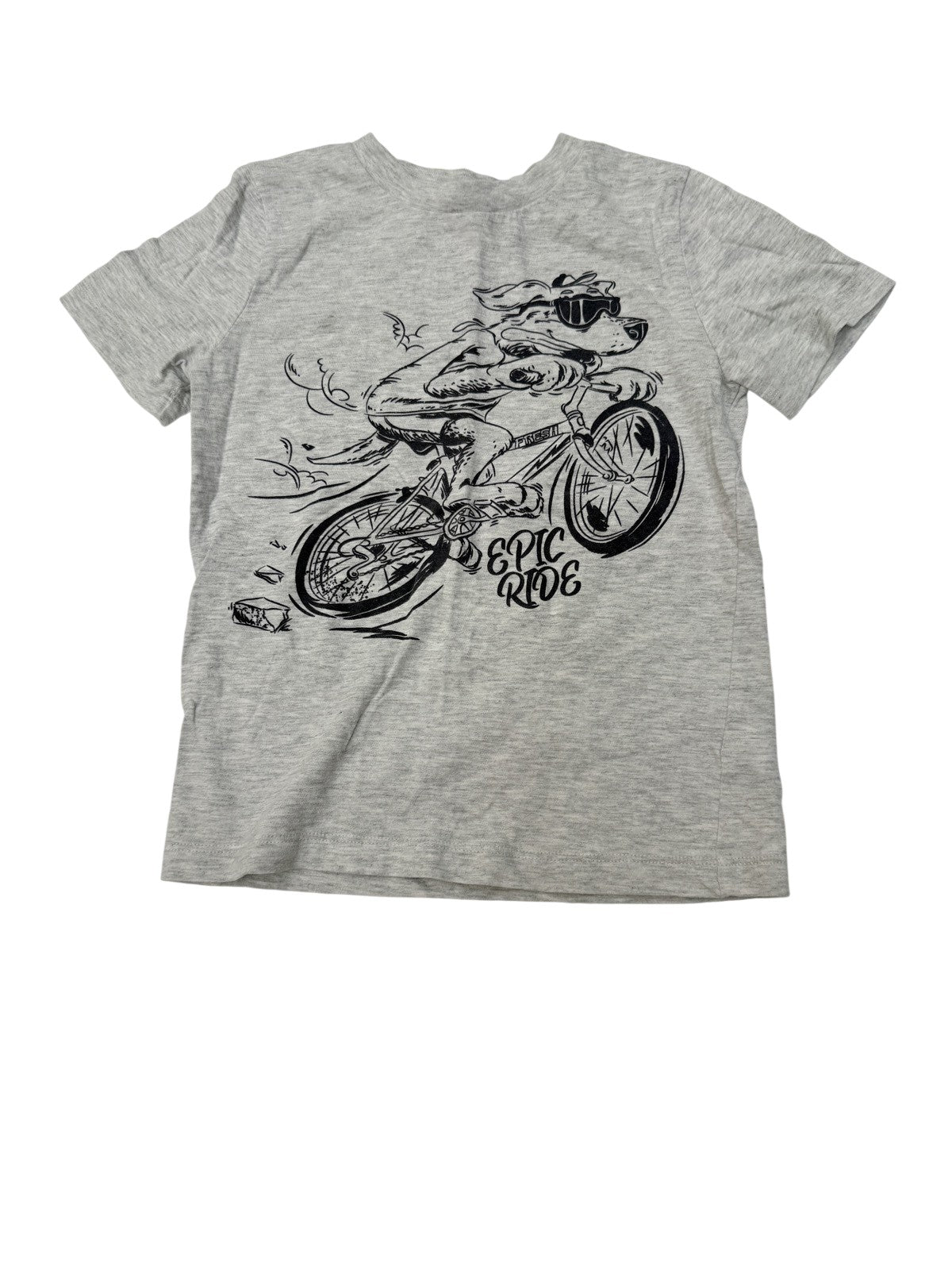 Joe Fresh Epic Ride Dog Graphic T-Shirt Size 6