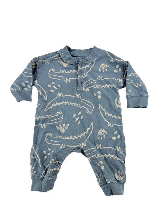 Carter's Crocodile Print Romper 3M