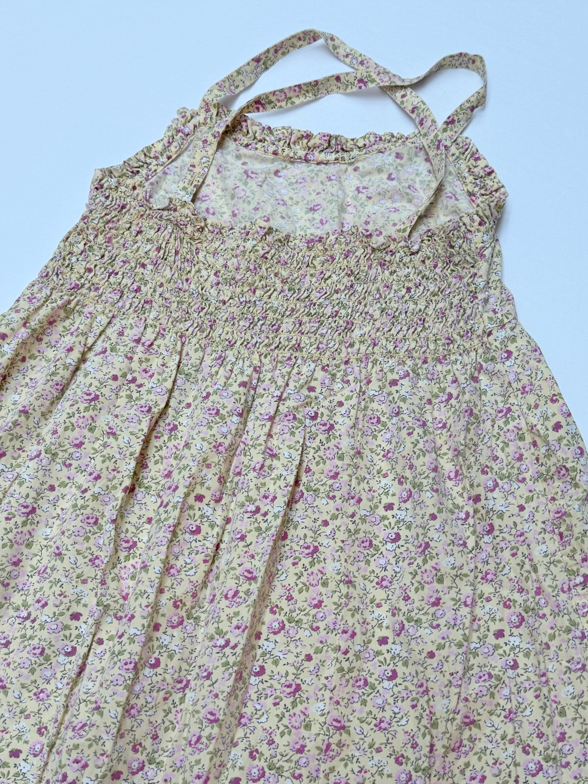 Gymboree Floral Smocked Halter Dress 5