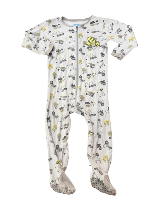 Tuffy Construction Trucks Footed Sleeper 24m