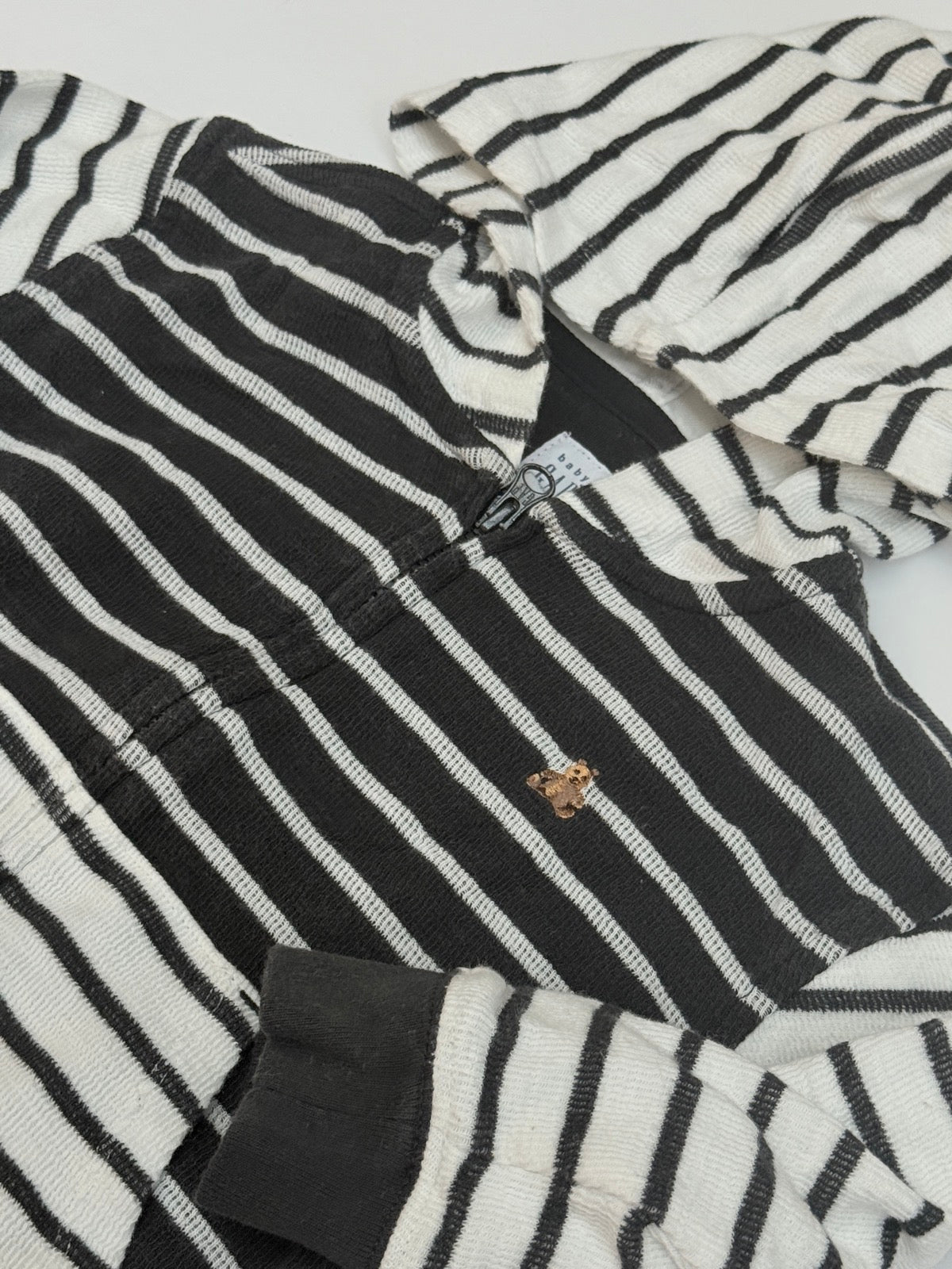 Baby Gap Striped Zip Hoodie 18-24M