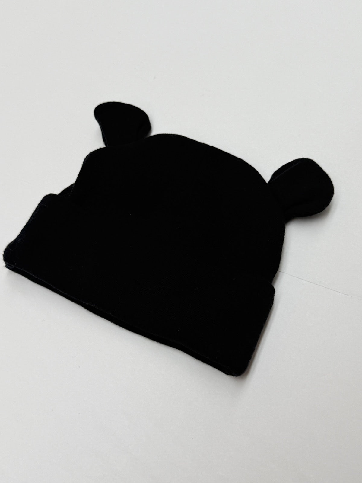 Black Bear Ears Beanie Hat