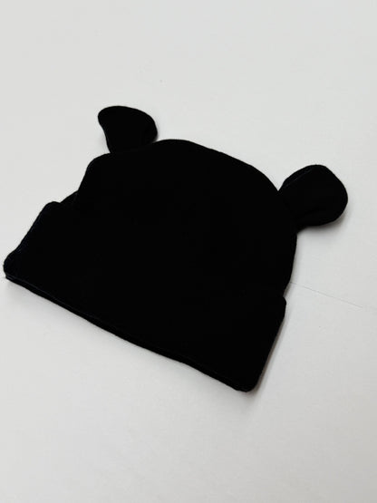 Black Bear Ears Beanie Hat