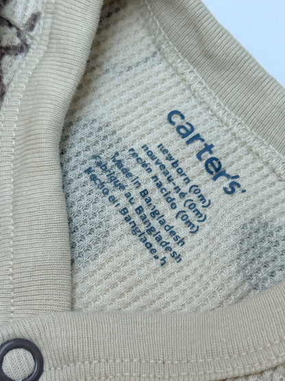 Carter's Happy Little Peanut Footed Sleeper Newborn