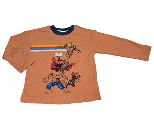 Joe Fresh Marvel Avengers Long Sleeve Tee Size 3