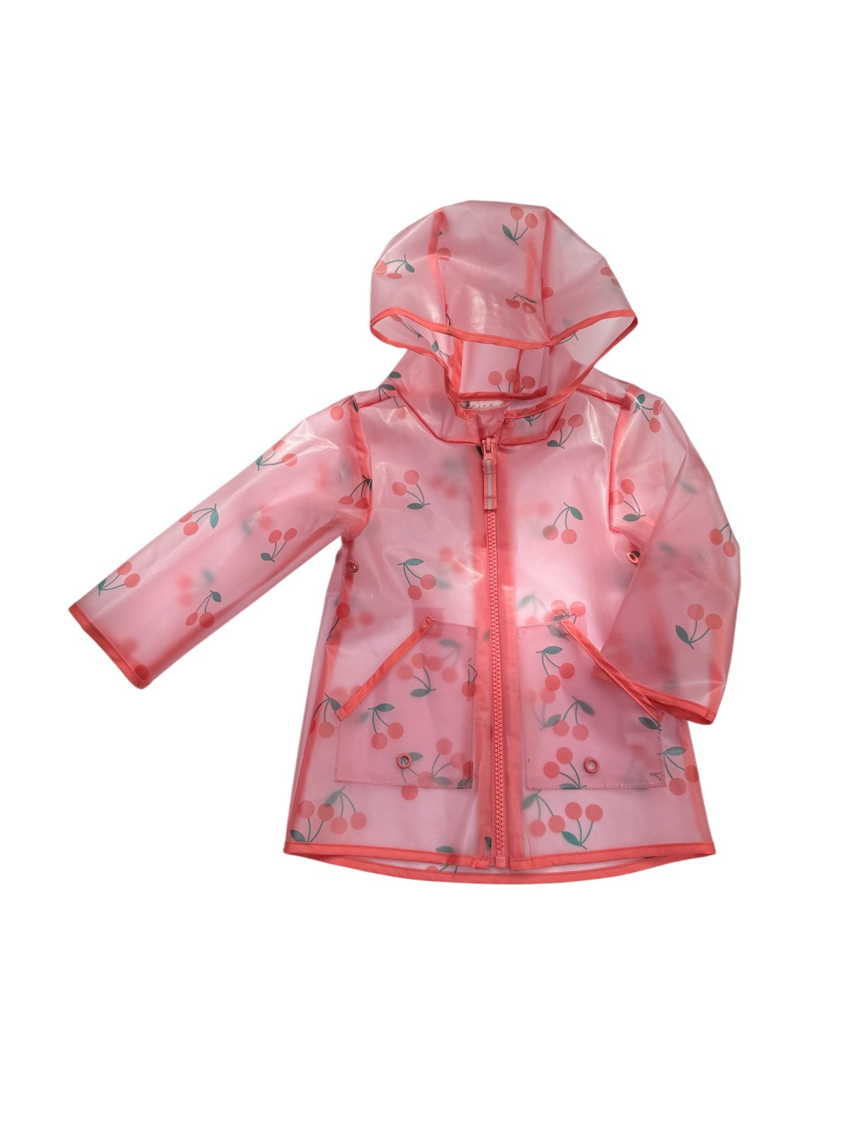 Cat & Jack Cherry Print Rain Jacket 12M