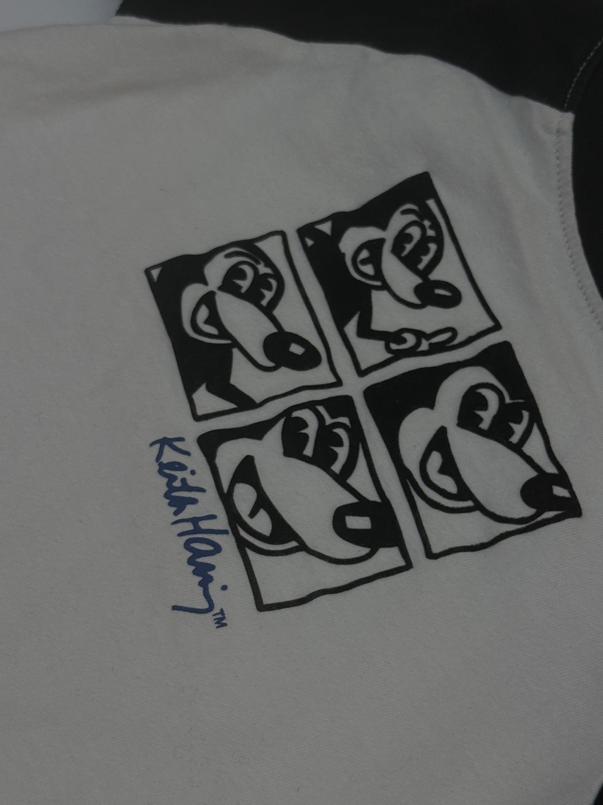 H&M Keith Haring Raglan T-Shirt 2T