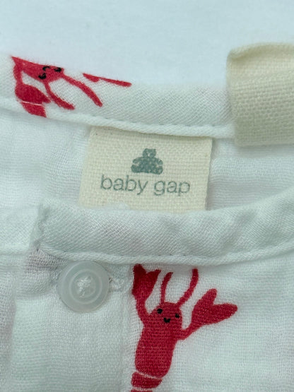 Baby Gap Lobster Print Romper 0-3M