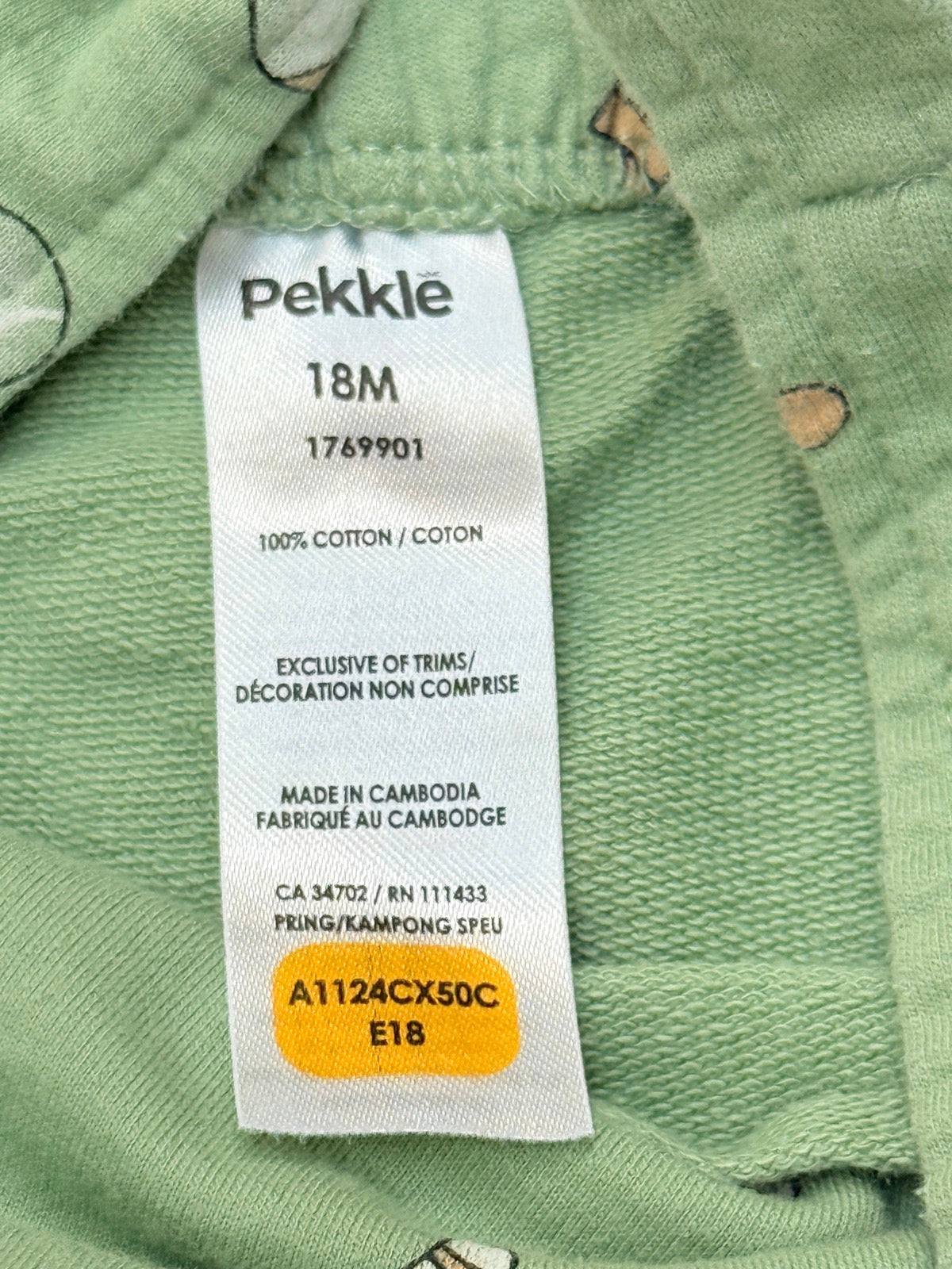 Pekkle Sports Embroidered T-Shirt 18M
