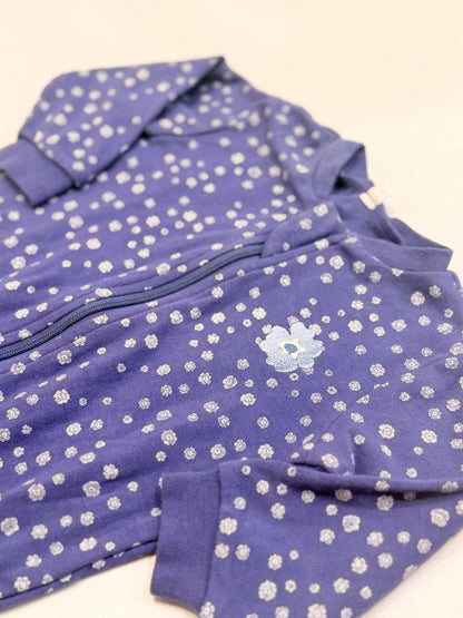 Pekkle Floral Footed Sleeper 3M