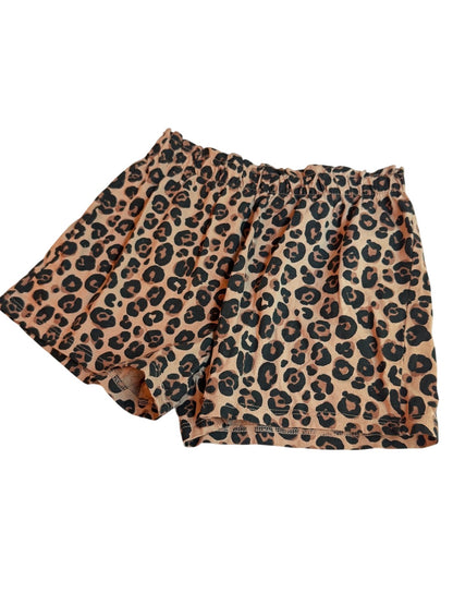 H&M Leopard Print Shorts Size 6-7Y