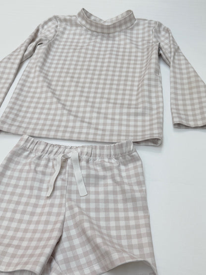 Imagine Perry Gingham Two-Piece Set 5/6