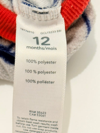 Carter's Hockey Print Sleeper 12M