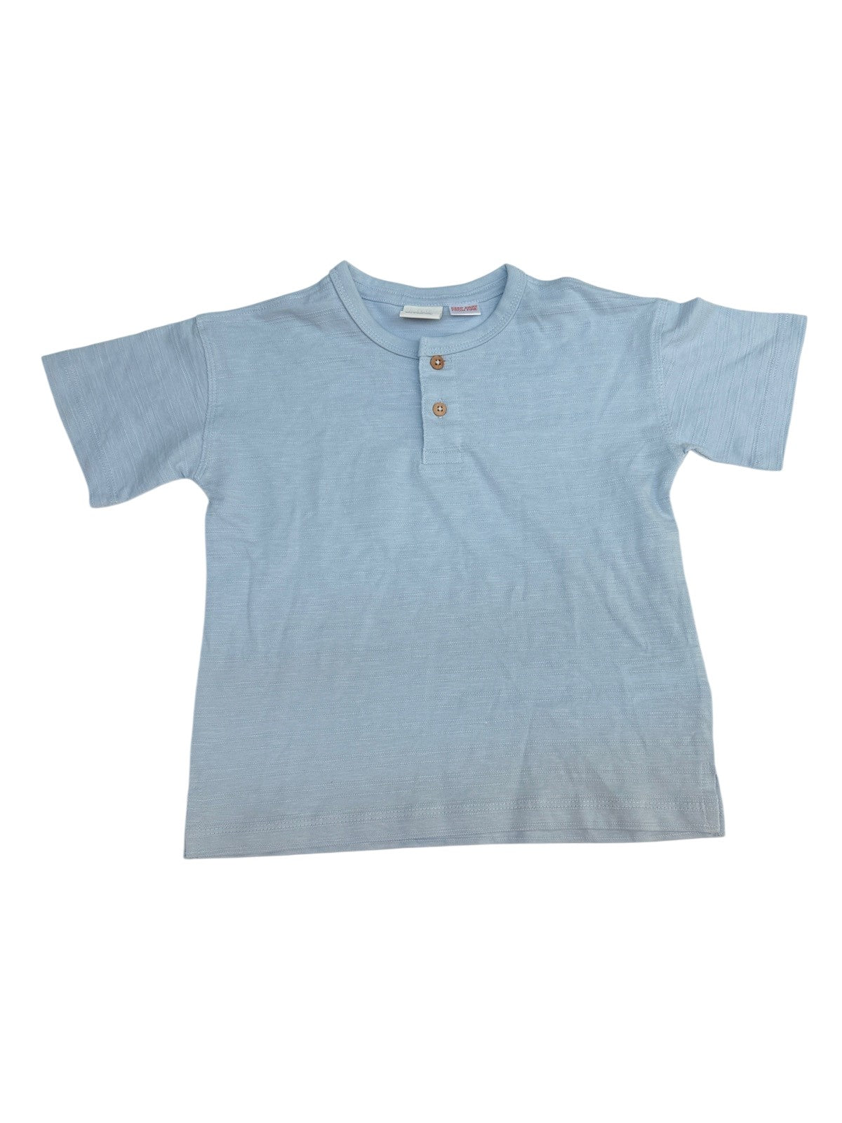 Zara Light Blue Henley T-Shirt 4T
